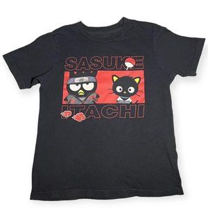 Boxlunch Hello Kitty and Friends Badte-maru Choco Cat x Narato Shippuden Sasuke